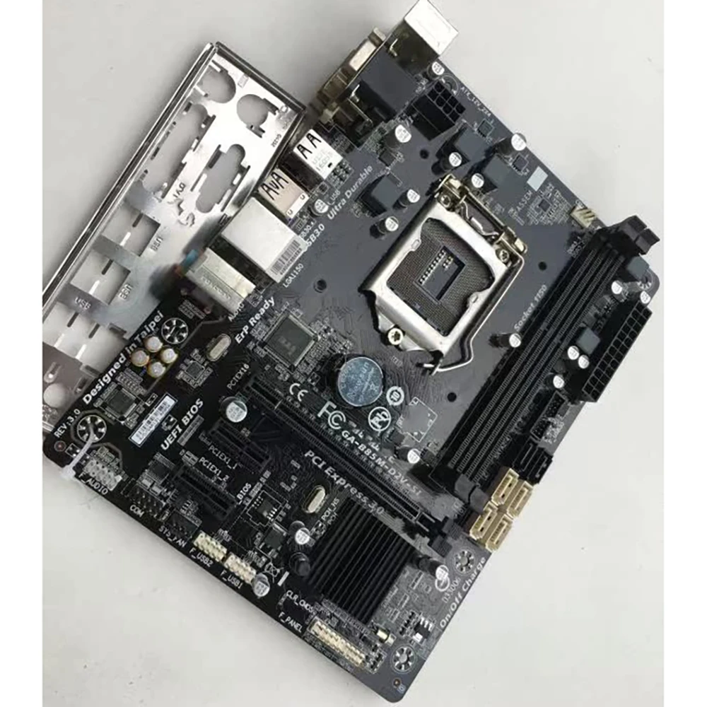 DDR3 Memory 1150-Pin All-Solid-State Integrated Magic Sound Board GA-B85M-D2V-SI