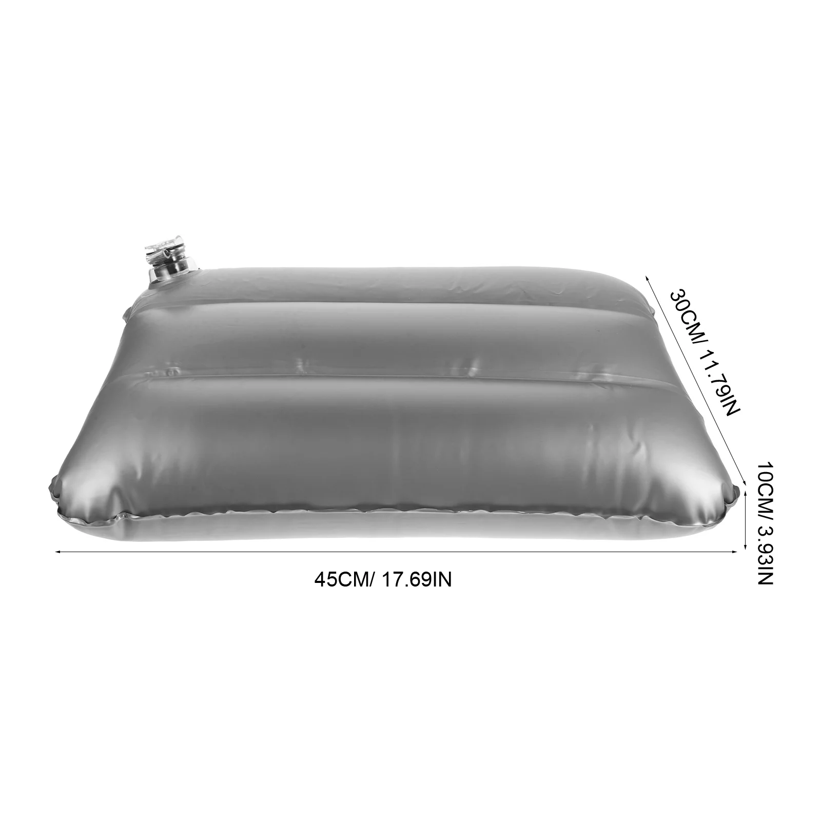 وسادة مياه قابلة للنفخ خفيفة الوزن للتبريد والصيف والتخييم والسفر وسادة نوم محمولة قابلة للتعبئة بالماء