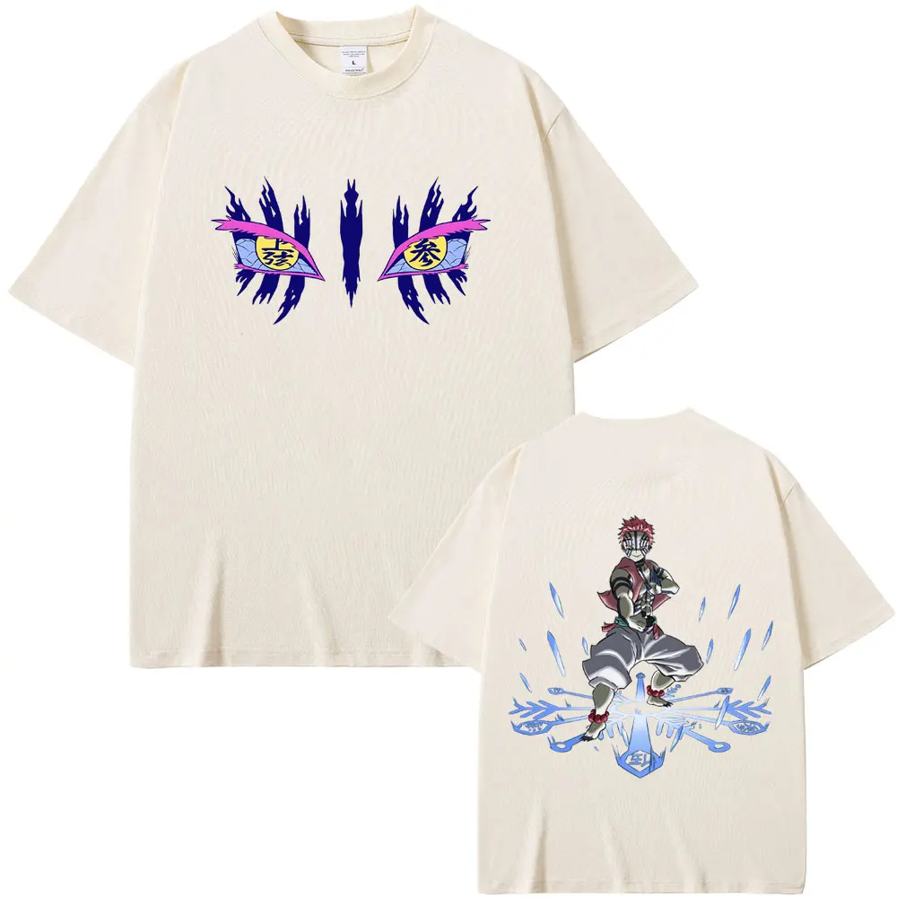 

Anime Demon Slayer Akaza Merch 2025 T-shirts Men Women Clothing Cartoon Fashion Oversized T Shirt Male Summer Casual Cotton Tees