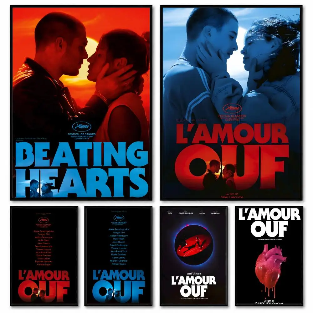 Beating Hearts Movie Poster Room Decor Home Wall Art Printing Waterproof Garage BedRoom Posters Gift