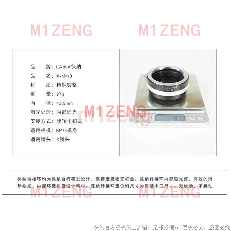 Adapter ring for fuji ax mount lens to Panasonic M4/3 g9 gh5 gh4 gf9 gf8 gx85 gx9 gf9 olympus em1 em5 em10 epl9 penf camera