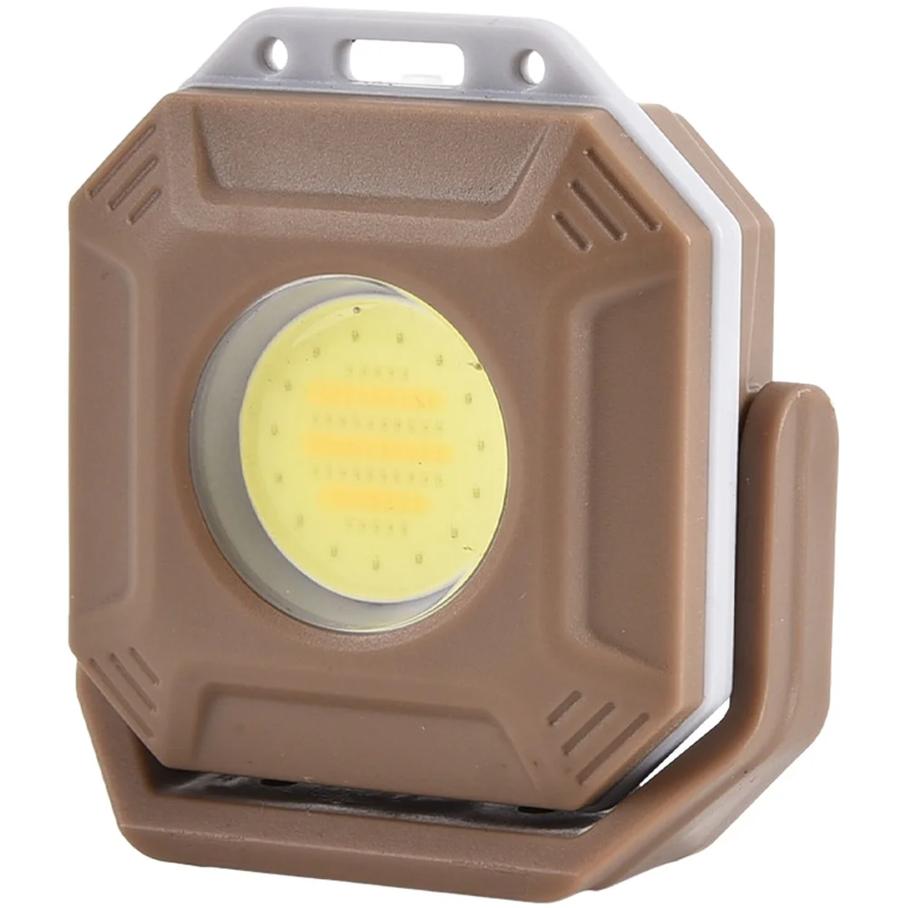 Multifunctional Light COB Camping Light 4 Lighting Modes Adjustable Brightness Levels Lightweight Design Black Nighttime Travel