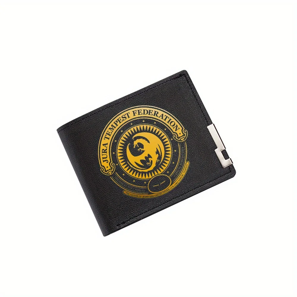 

Golden dragon emblem federation logo Men's Wallet Printing Design Simple Modern Stylish Business Father's Boyfriend's Christmas