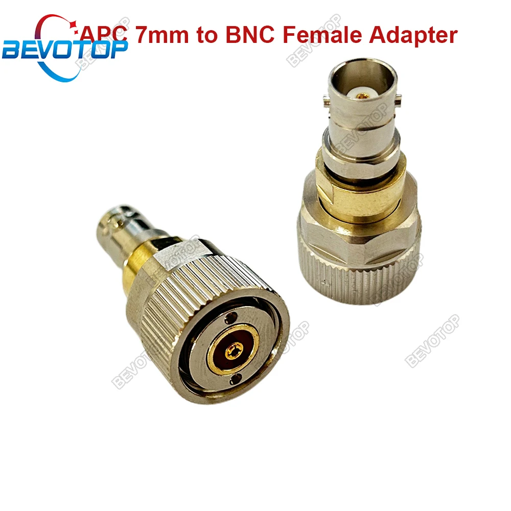 APC 7mm to BNC Female Jack Adapter Calibration for Network Analyzer High Frequency Test Connector High Quality APC to BNC