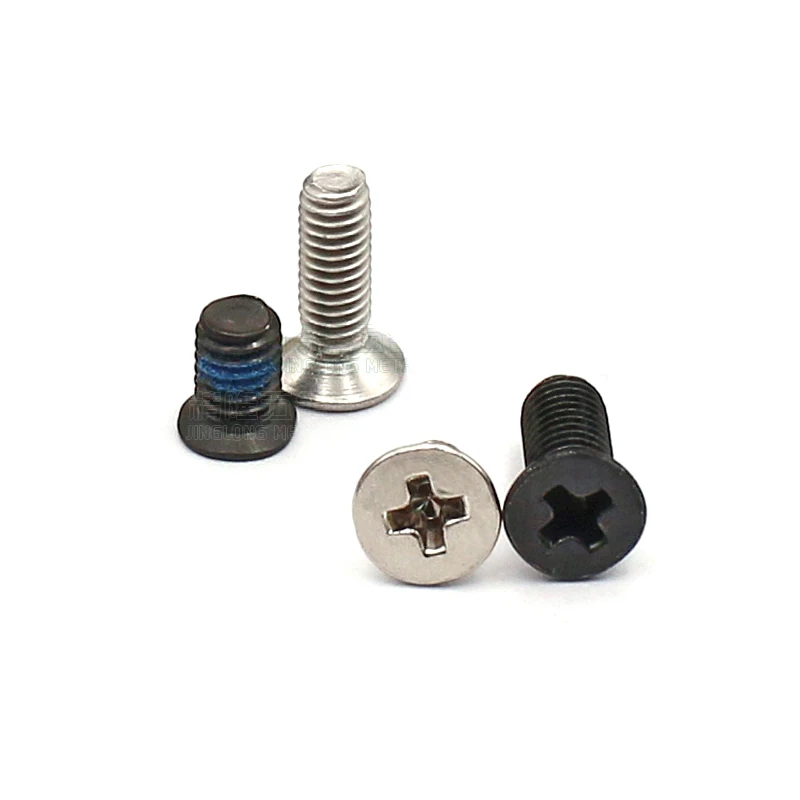 100Pcs M2.5xL5/6/8/10/16mm Mini Micro Non-standard Cross Phillips Flat Bolts Countersunk Head Furniture Screws