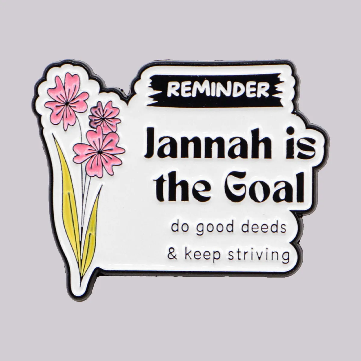 Напоминание Qutoes, эмалированная булавка «Goal», брошь сосны, булавки для лацканов, значок, аксессуары для одежды, модные украшения, подарок для друзей и семьи