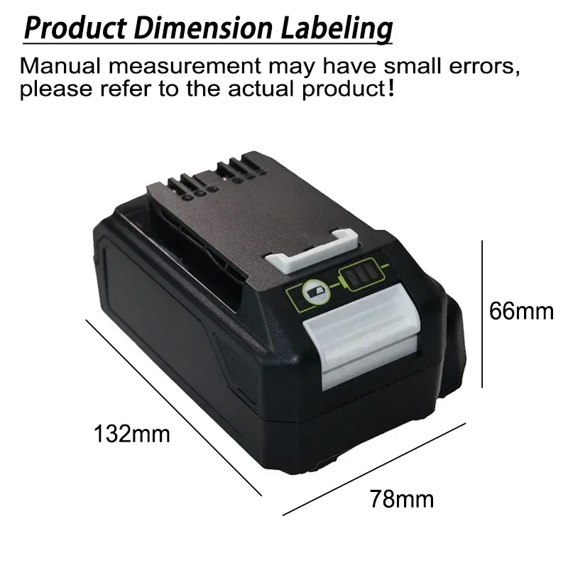 Brand New 4.0/6.0/8.0Ah Lithium ion Rechargeable Replacement Battery for Greenworks 24v Power Tools