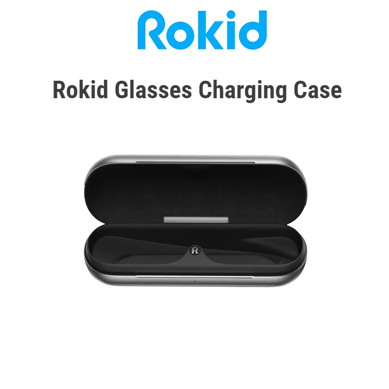 Rokid Glasses Charging Case - Official Original New Accessories, 3000mAh capacity & Fast Charging Support