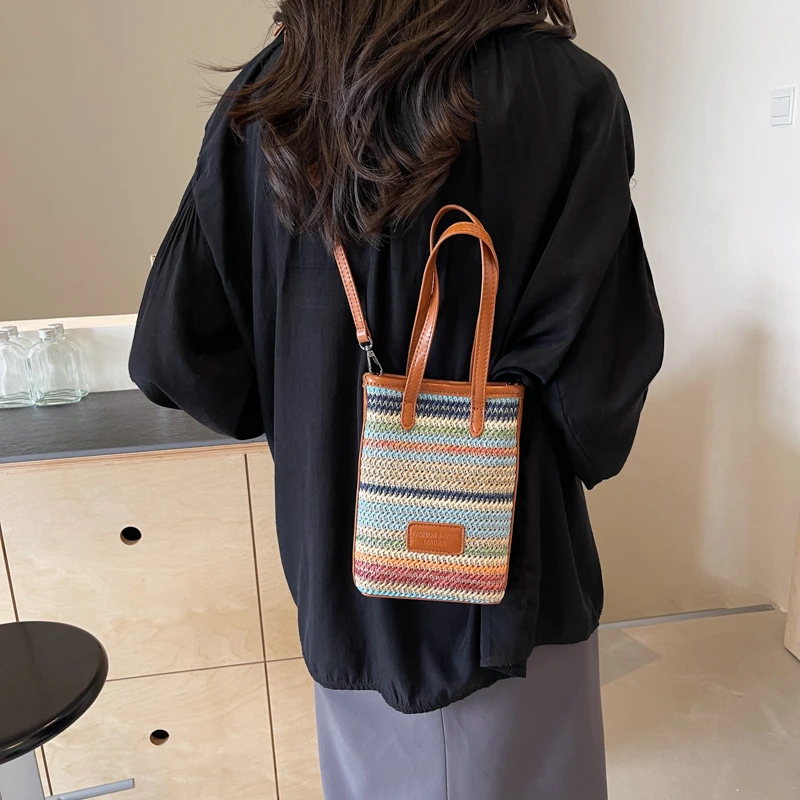 

Popular Women Leather Tote Bag Elegant Crossbody Handbag For Casual Commuter Use Vintage Designer Style