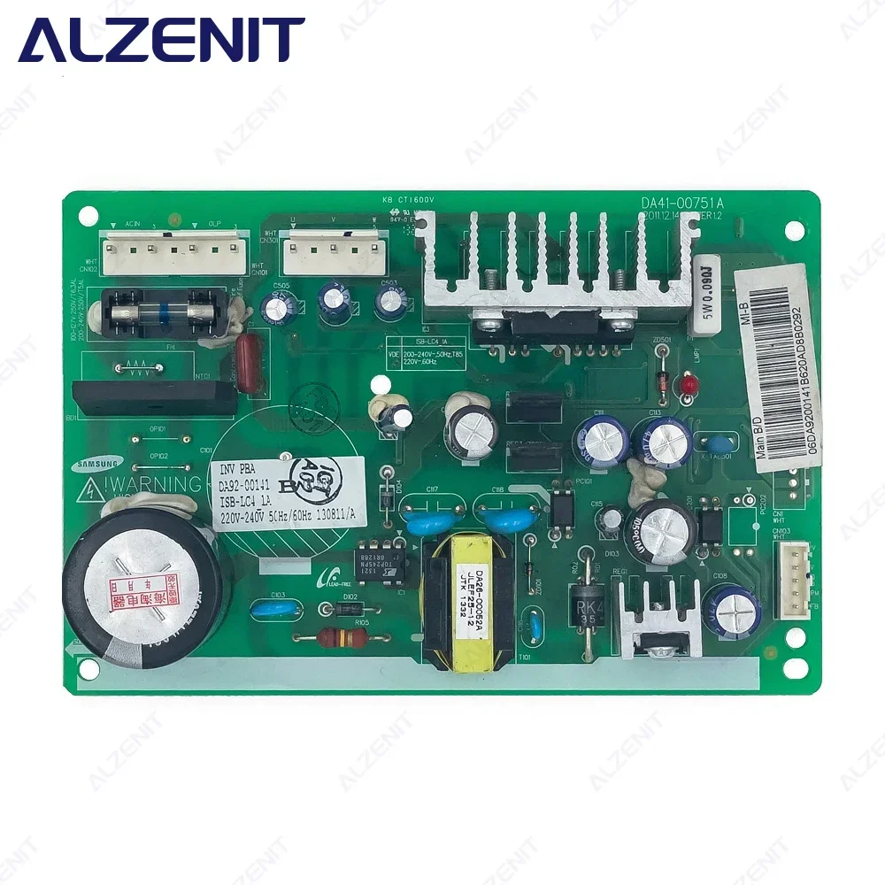 Used For Samsung Refrigerator Control Board DA92-00141A DA92-00141B Circuit PCB DA41-00751A Fridge Motherboard Freezer Parts