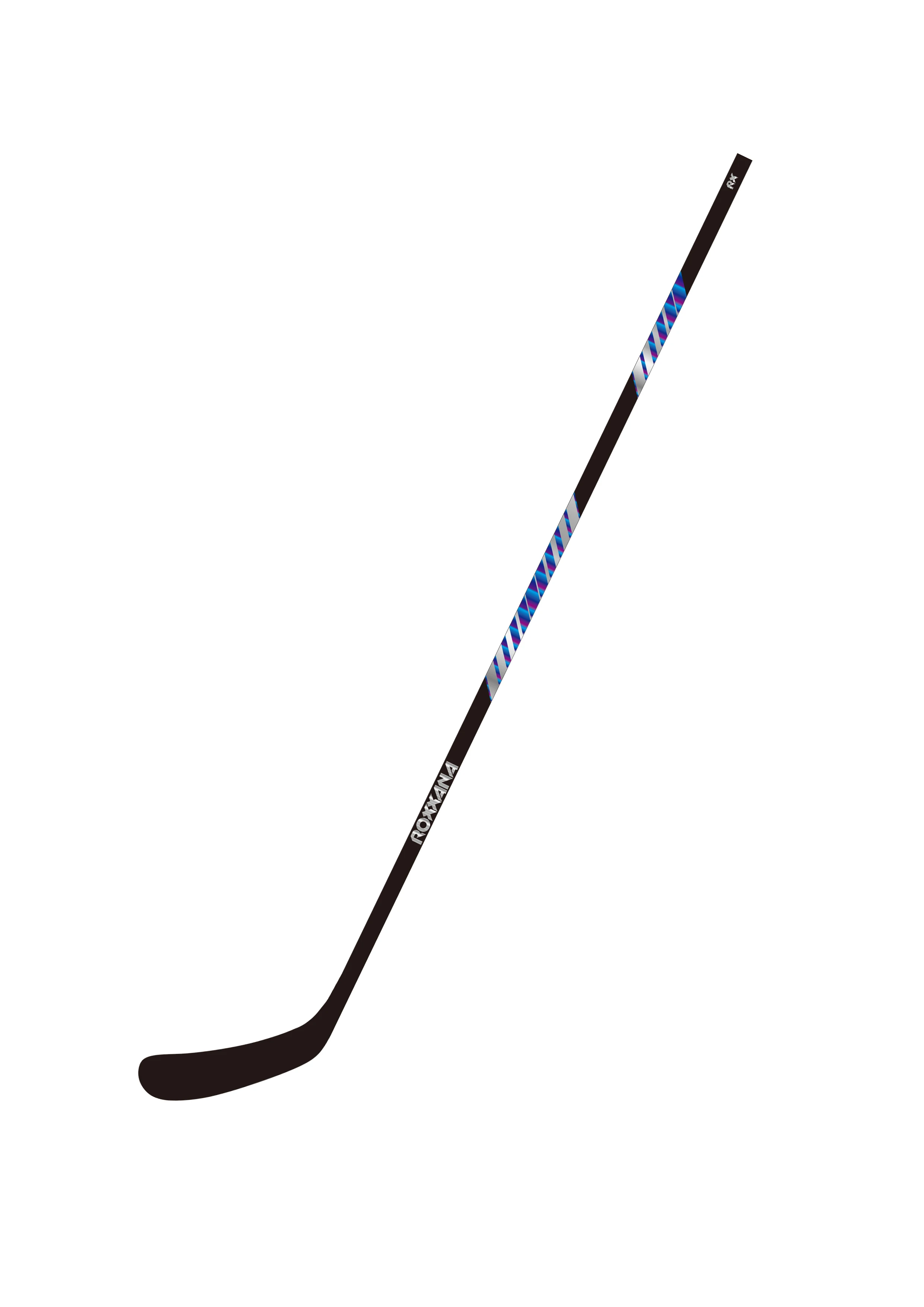 ROXXANA-Ice Hockey Stick 100% Carbon Fiber Frosted Discoloration, 62 \