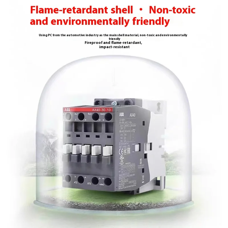 ABB AC قواطع AX سلسلة AX09 AX12 AX18 AX25 AX32 AX40 AX65 24V 110V 220-230V 380-400V #4