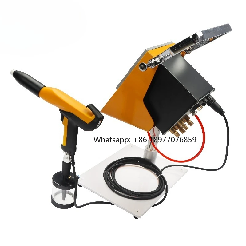 

2026 Mini Powder Coating Machine 300-400g/min Shooting Powder Coating Steel Motor Metal Powder Coating Machine