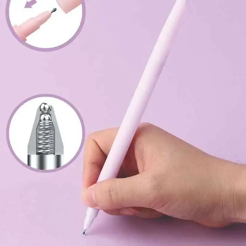 1-teiliger Lytwtw's süßer Kawaii kleiner Gänseblümchen-Stift für Büro, Schulbedarf, süßes Briefpapier, kreativ, hübsch, schön, weicher Gelstift – Detail 6