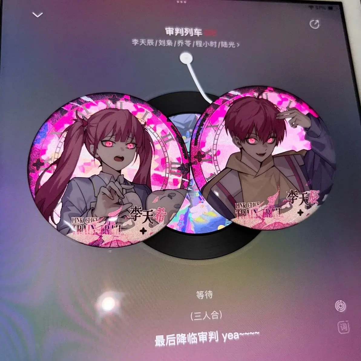 2 шт., аниме LINK CLICK Charles Lucas Jo, жесть, значок, брошь, булавки с героями мультфильмов, украшение «сделай сам», рюкзак, костюмы, аксессуары для одежды