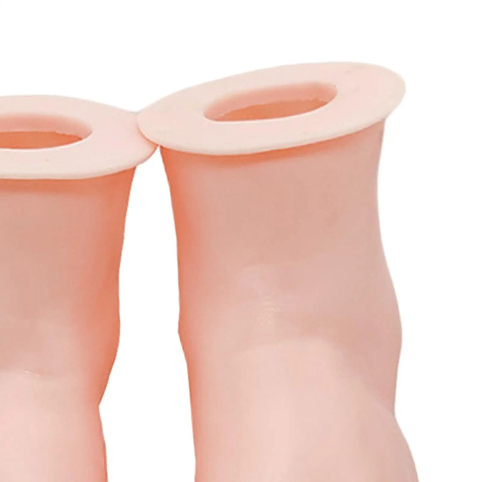 Silicone Foot Model Women Mannequin Feet Display Sandals Shoes Sock Display for Retail Toe Rings Jewelry Short Stocking Chains