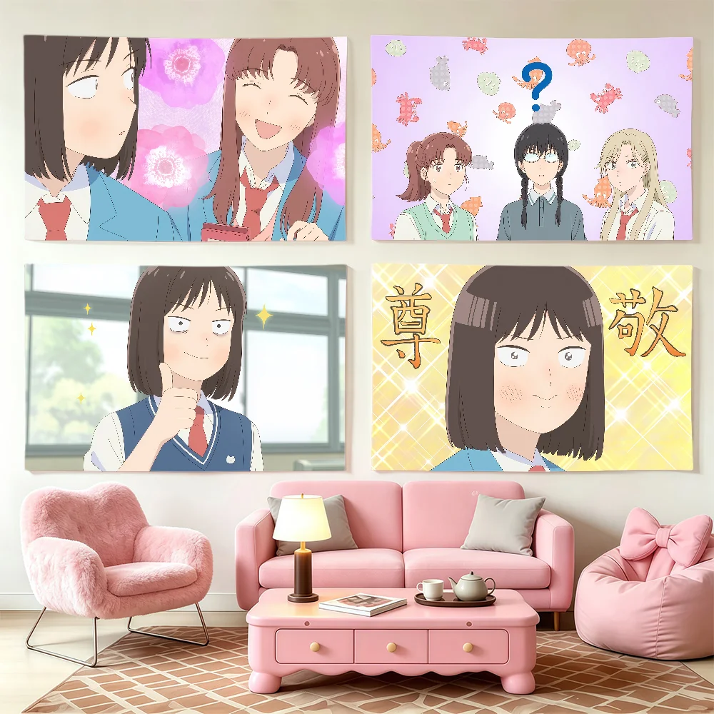 Anime S-Skip and Loafer flag  Club Interior Wall Creative Pattern Living Room Wall Art Party Outdoor Decor