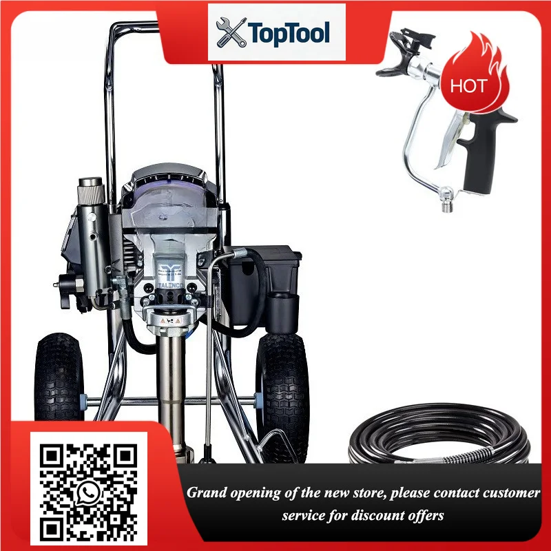 R750 Professional Airless Paint Sprayer - 4000W Electric MARK Machine, Pro Contractor Tool for Putty & Texture Coating