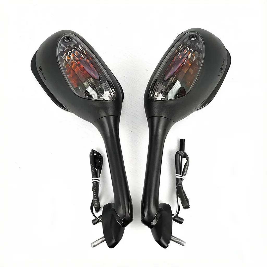 

Motorcycle Rearview Side Mirrors w/Turn Signal Fit For Suzuki GSXR1000 2009 2010 2011 2012 2013 2014 2015 2016 K11 K9 GSX-R1000