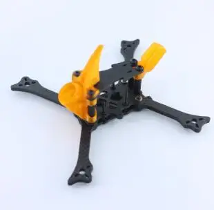 

CAESAR 136mm 3inch T700 Carbon Fiber Racing Frame Kits 4mm Arm Support Foxeer vista HD camera for RC FPV Racing Drone