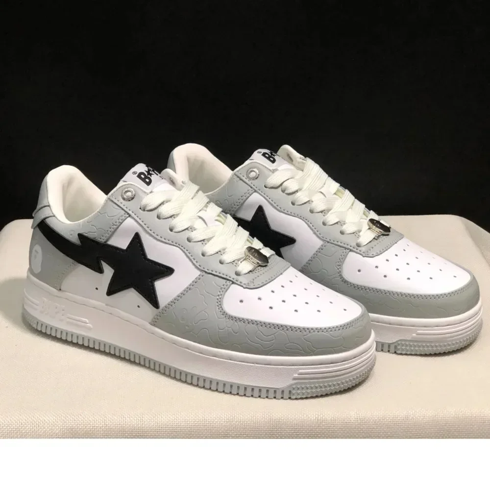 Zapatillas de Skateboarding Antideslizantes A BATHING APE 2026 para Hombre y Mujer, Estilo Casual para Exteriores, Bapesta Deportivas