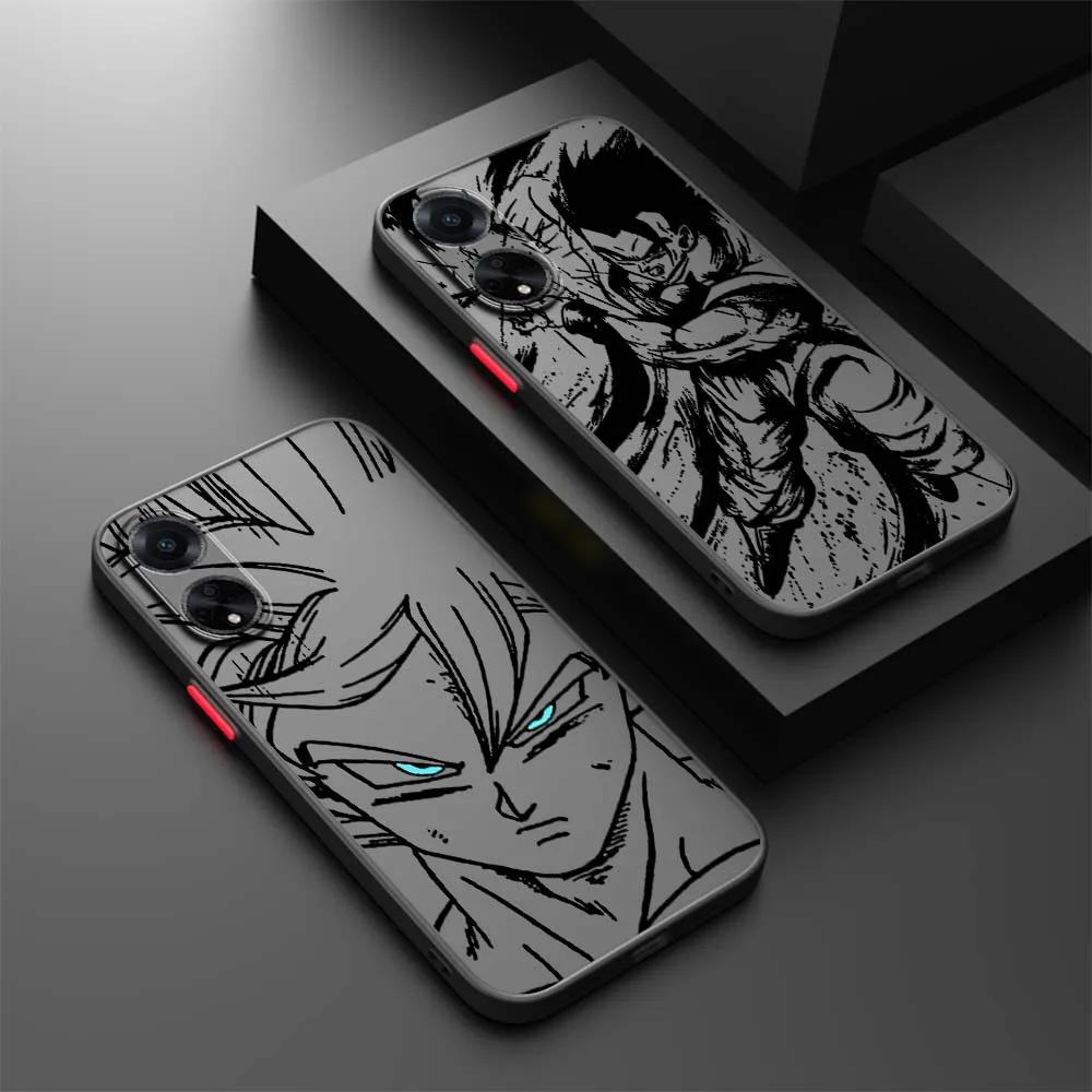 Популярный матовый полупрозрачный чехол D-Dragon B-Ball для OPPO Find X3 X5 Lite Pro A98 A94 A93 A79 A76 A58 A57 5G