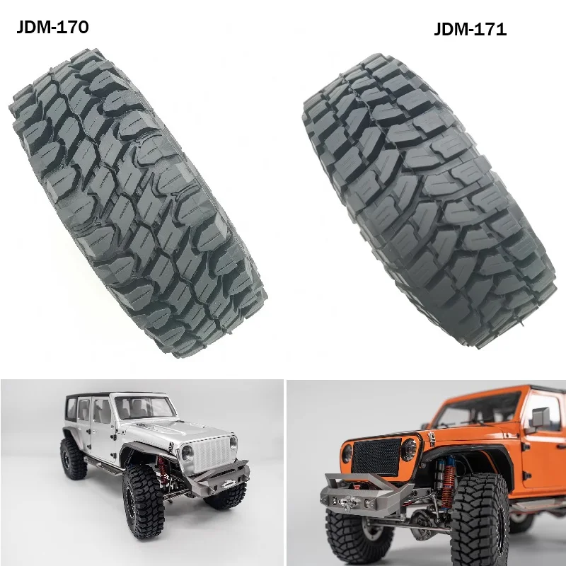 JDM-170 171MT Pattern 1.9 Climbing Tire For Tamiya Rc Truck Trailer Tipper For Scania Man Actros Volvo Car Parts