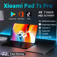 New Original Pad 7S Pro Tablet Snapdragon 8 Gen 2 Android 14 22GB+2TB 5G Dual SIM 11inch HD 4K WiFi GPS Gaming Tab PC
