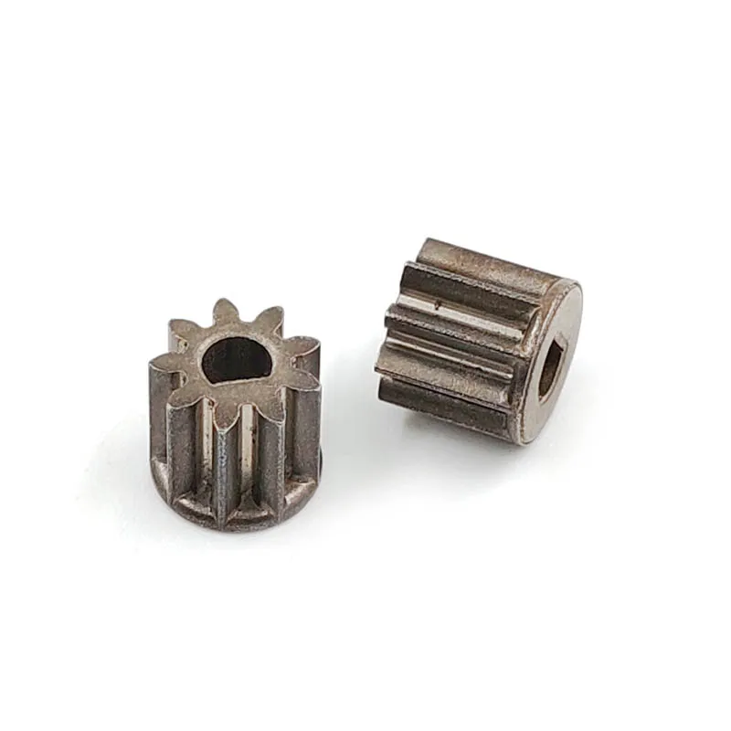

9T D-shaped Hole Charging Drill Gear OD=7.9mm 3.17x2.6mm Hole 9 Teeth Hard Metal Pinion 9z 0.7M DIY Repair Parts