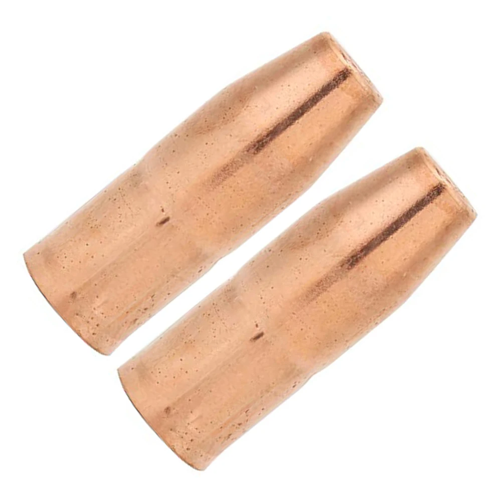 169724 For MIG Welding Nozzles 12 inch Recessed Tip for M25 for m40 Gas Welding Copper Replacement Consumables 2pcs