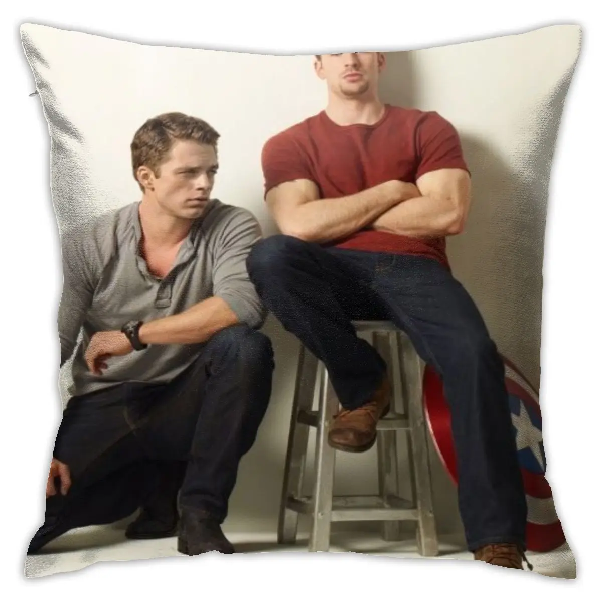 Sebastian Stan And Tom Hiddleston 2 Dakimakura Pillow Case Pillow Cover Body Pillow Dakimakura Anime Decorative Pillows