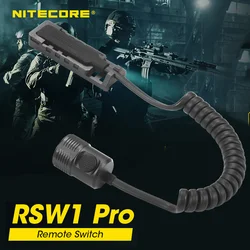 Original NITECORE RSW1Pro Remote Switch Portable Lighting Accessories for MH12  / MH25  LED Flashlight Tail Cap Torch