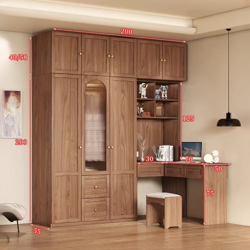 Clothes Cabinet Wardrobes Doors Large Modern Organizer Open Closets Wardrobes Dressers Drawers Armadio Camera Da Letto Furniture