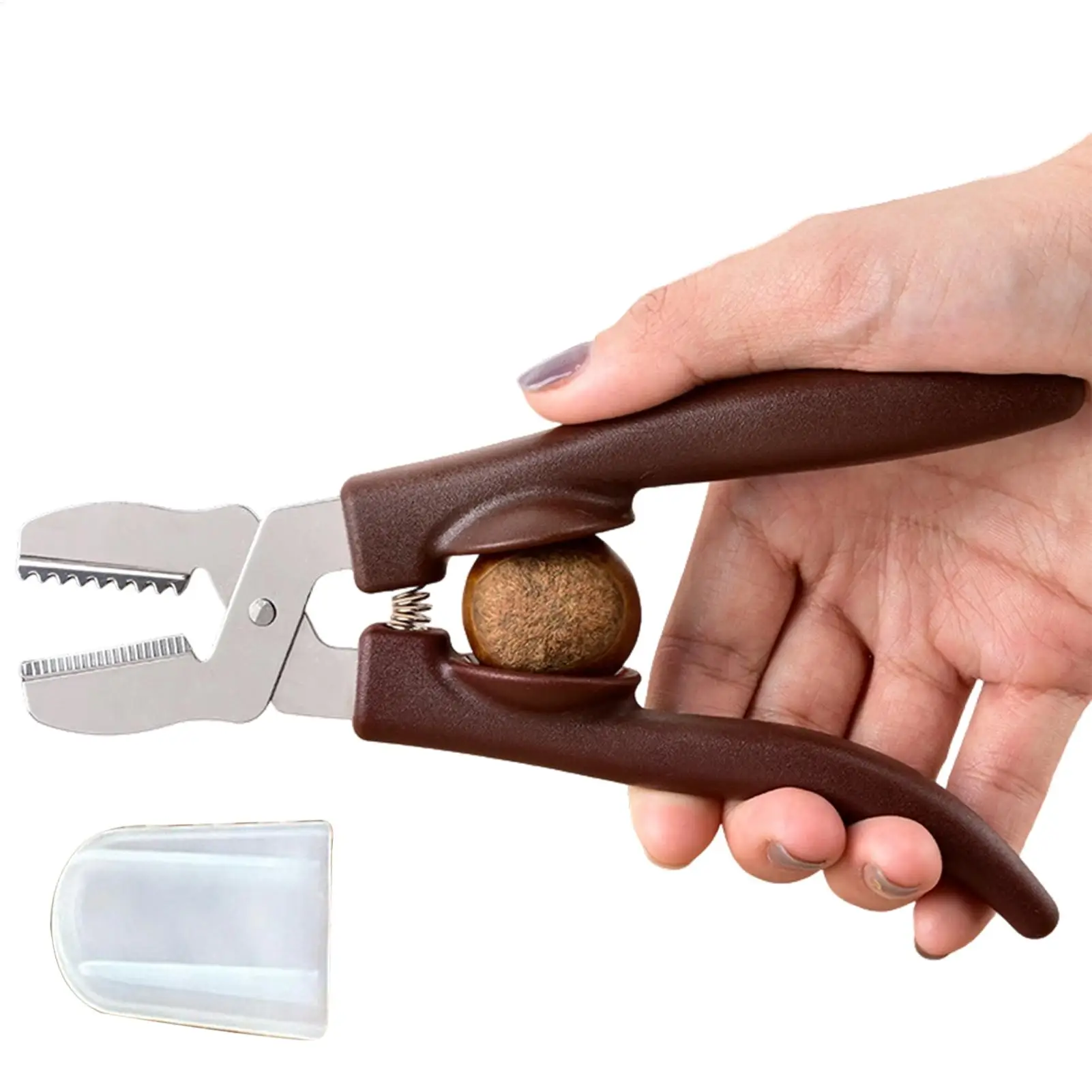 Chestnut Scissors Peeler Chestnut Shell Peeling and Leather Clip Cross Cutting Knife Chestnut Peeler Multipurpose Shelling Tool