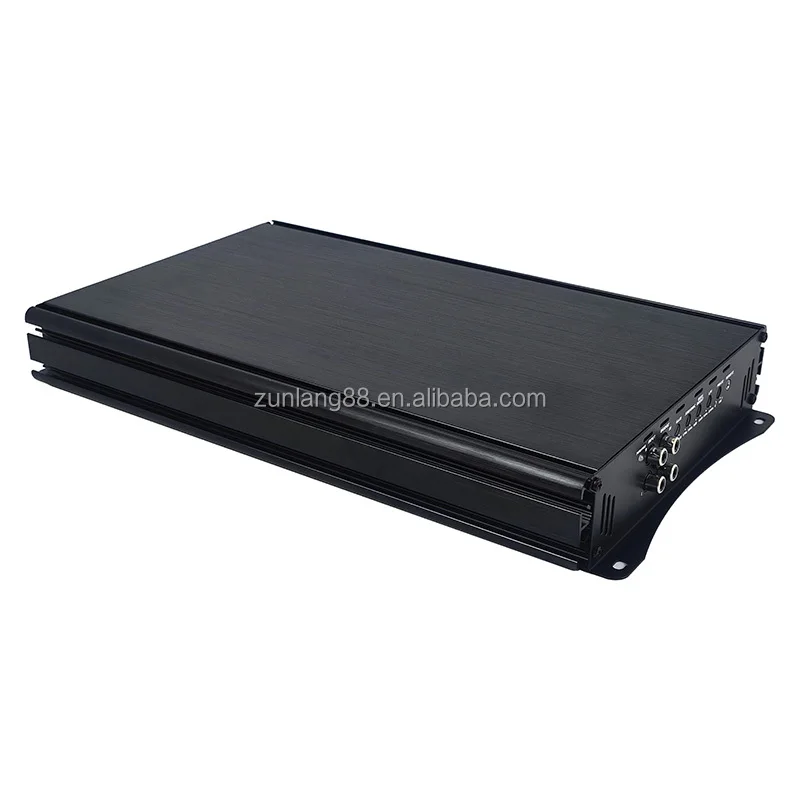 Monoblock Class D Car Amplifier 12V Auto RMS Power with Crossovers Single Channel Subwoofer Amplifier Car Audio Mono Amp