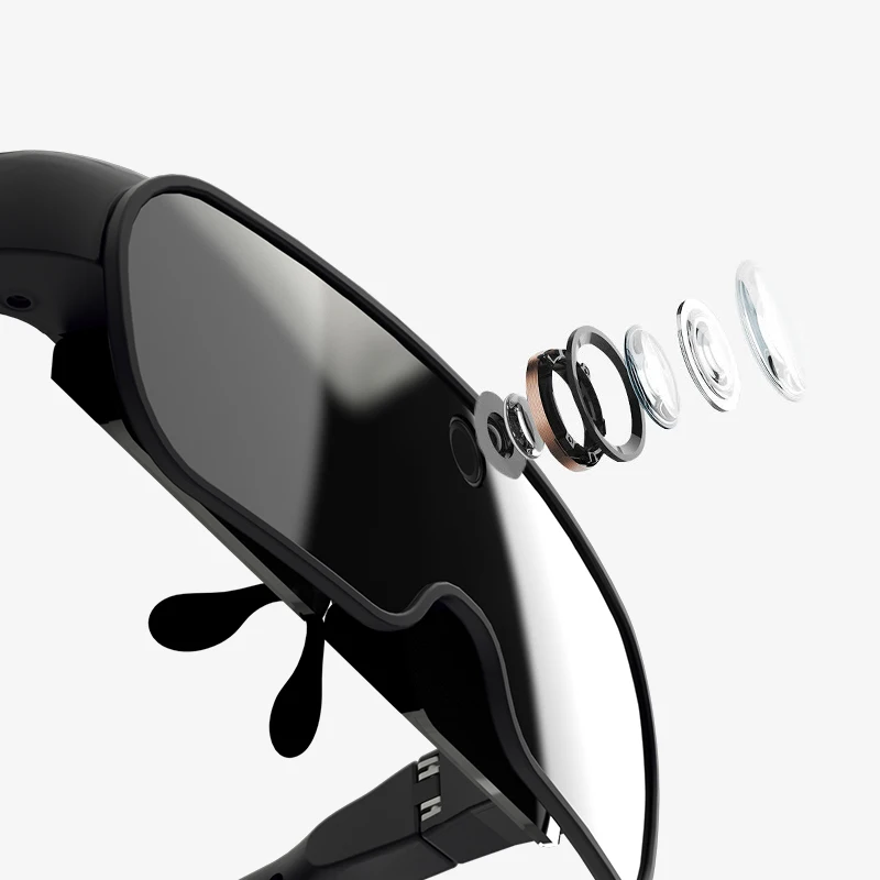 High Quality Wireless Ar Glasses New Arrival Super Light Ar Smart Glasses With Hd Camera