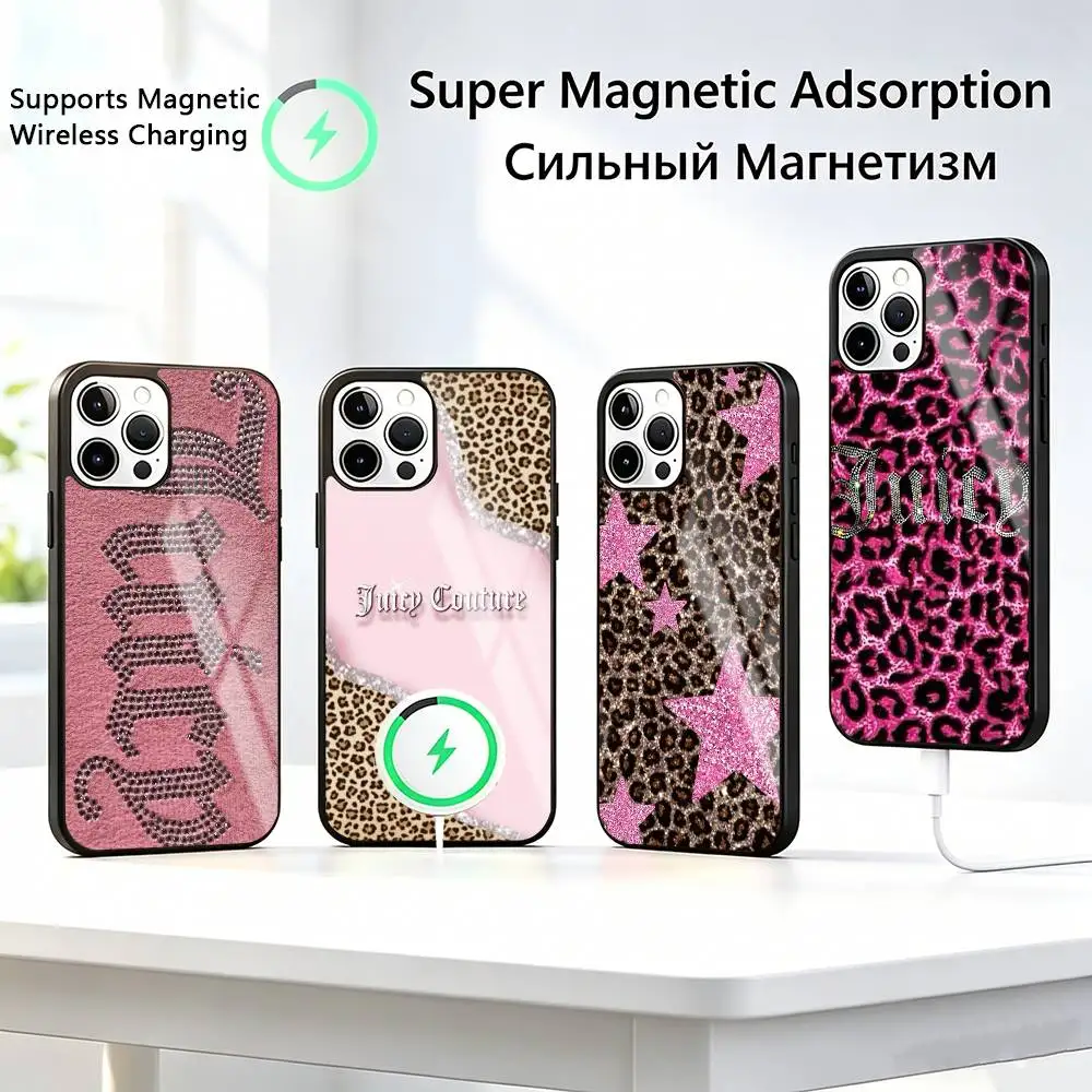 J-Juicy Girly-y glam Couture  Phone Case For iPhone17,16,15,14,13,12,11 Plus,Pro Allows magnetic wireless charging