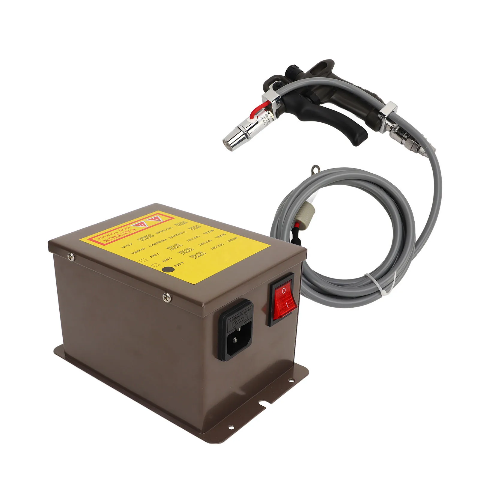 

Ionizing Air Gun 30W 0.2 to 0.8Mpa Antistatic Air Gun Anti Static Ionizer with 4.6KV Generator for Industrial