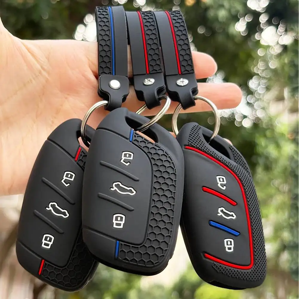 LLavero para MG GT 2026 ZS ZX HS GT MG5 VE MG6 funda de silicona para mando a distancia de coche llavero