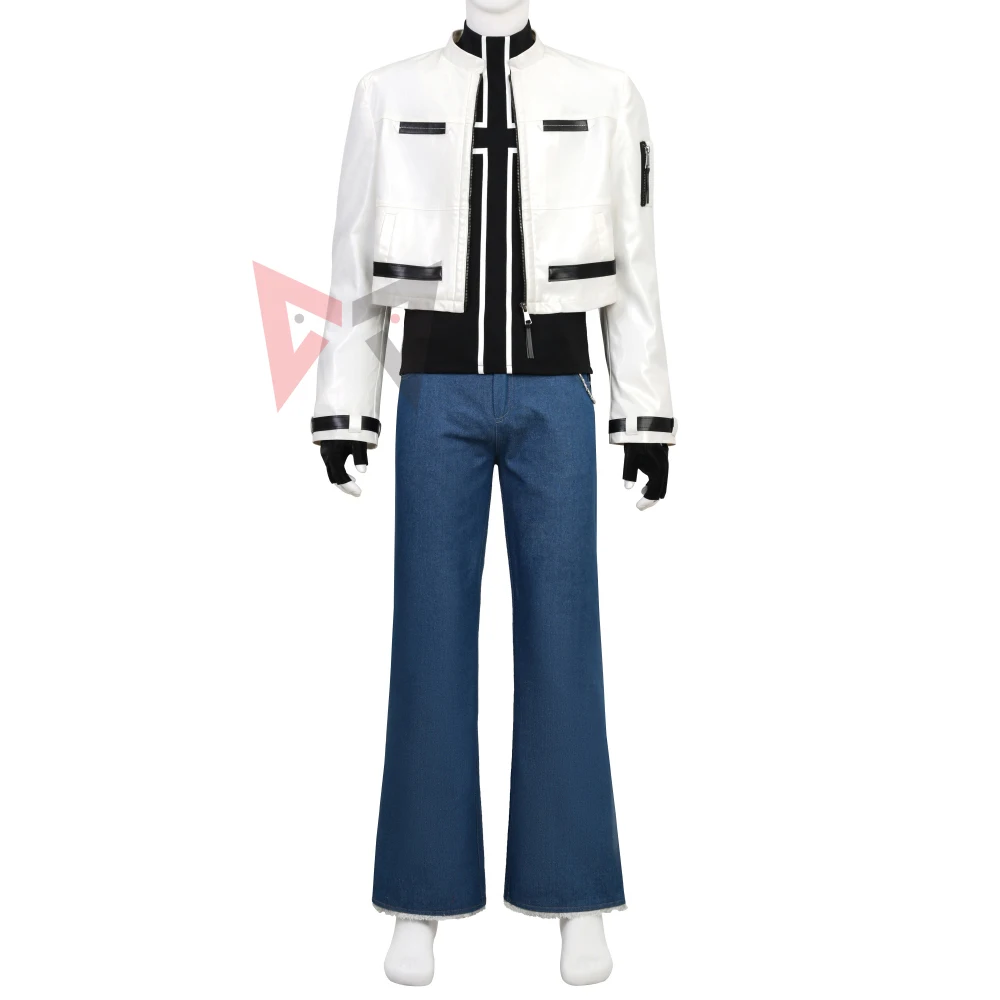 Nuevo Kyo Kusanagi King 99 Hekaton Cosplay disfraz camisa abrigo pantalones guantes para fiesta de juegos Halloween hecho a medida