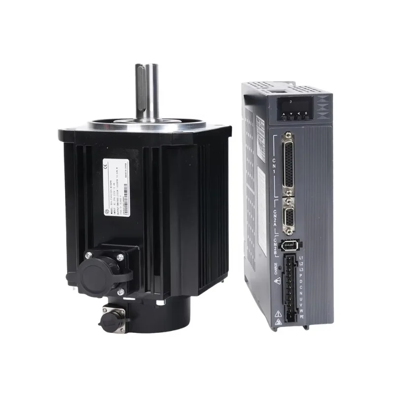 EtherCAT & Pulse Dual-mode AC Servo Complete Set 40-130 Flange 100W-2.3KW With 3M Standard Cable