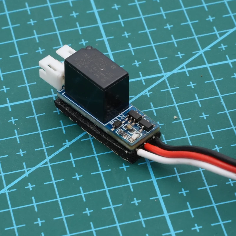 1PCS DC 5-12V 2A Standard Servo Signal Controlled Relay Convert PWM to Remote Control Relay Switching for RC Drone/Car/Robot