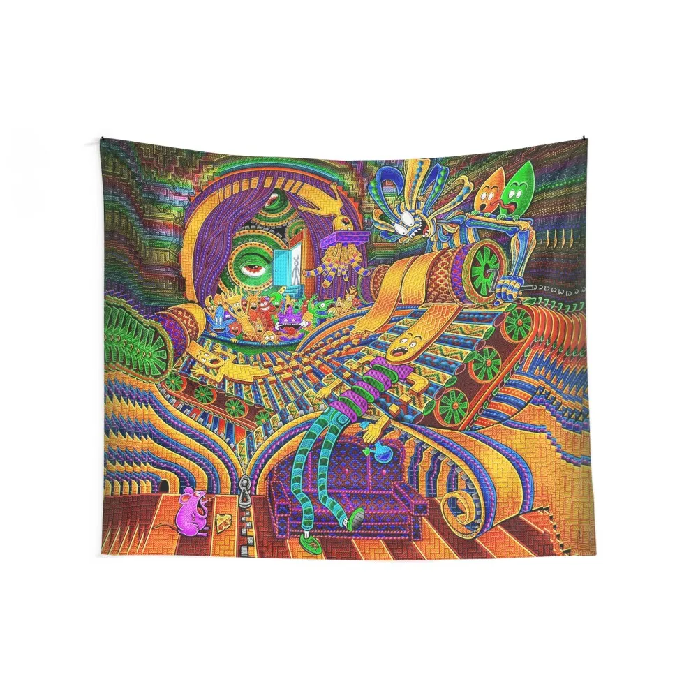 The Conductor of Consciousness Tapestry Decorative Wall Mural Room Decorating Aesthetic Tapete For The Wall Tapestry