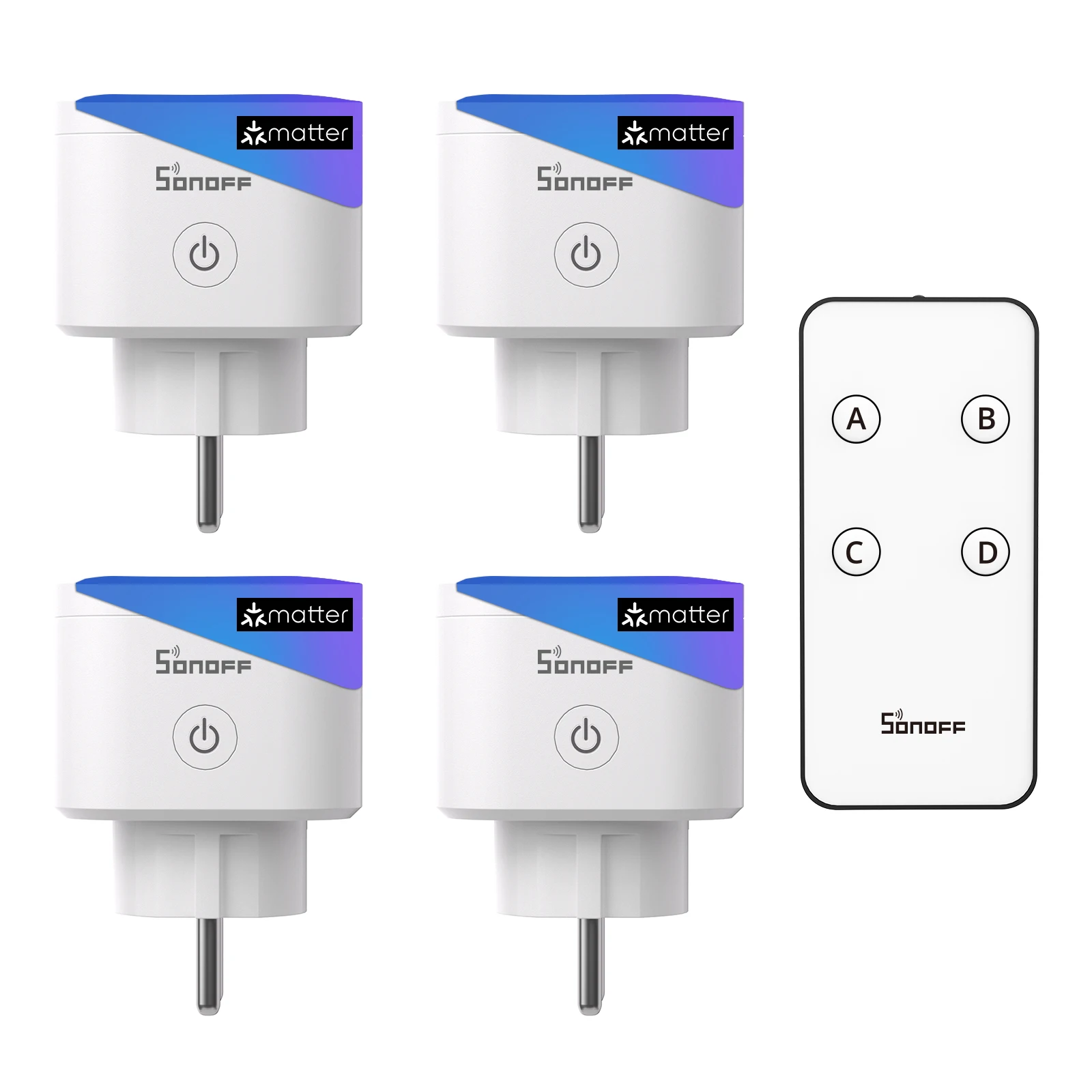 SONOFF S61STPF Matter Over WiFi Smart Plug S61s TPF Intelligente Steckdose Energieüberwachung Stromverbrauchsmonitor Matter-kompatibel
