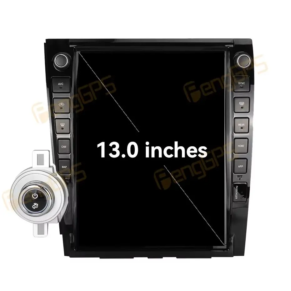 

Android 14 Carplay Android Auto 13-дюймовый HD сенсорный экран для Toyota Tundra 2007-2013 Автомобильный GPS-навигатор Мультимедийный плеер Радио