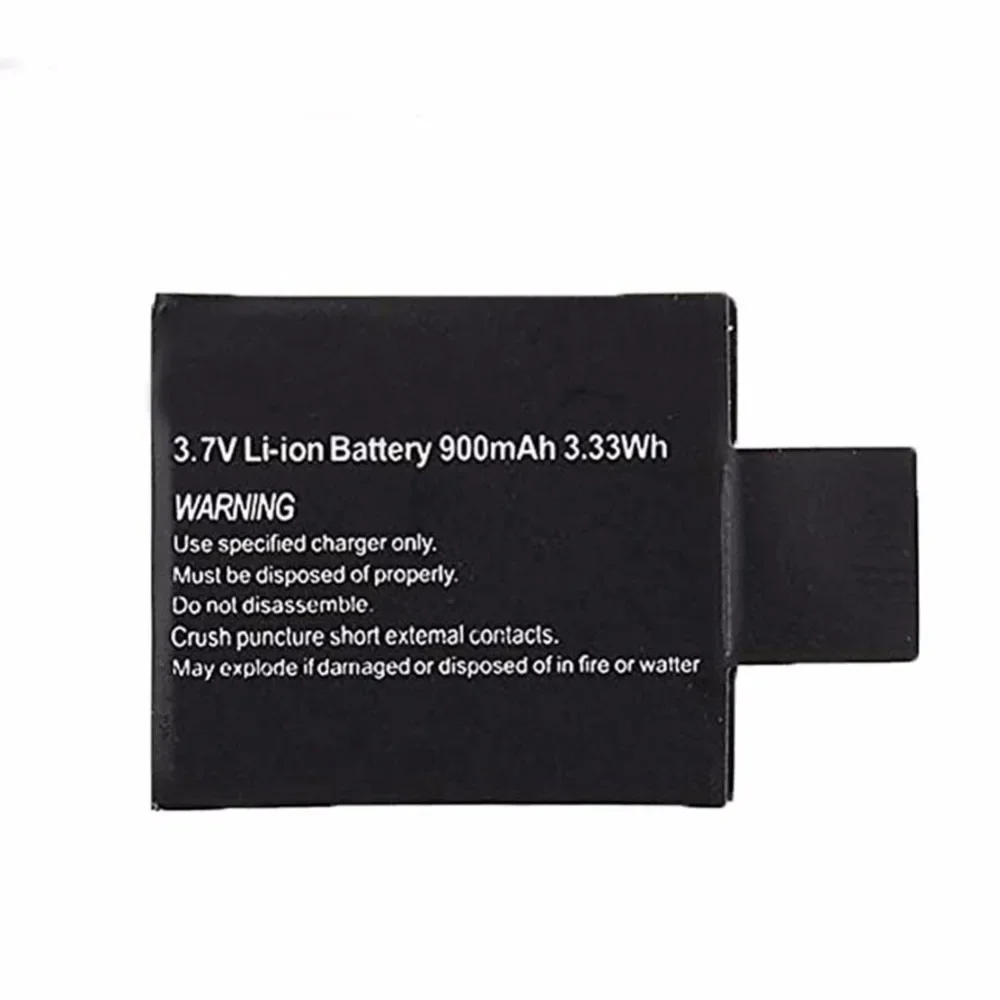 H  4Pcs 900mAh SJ4000 Camera battery +1 x Dual Charger For SJCAM SJ4000 SJ5000 SJ6000 SJ7000 SJ8000 M10 BATTERY