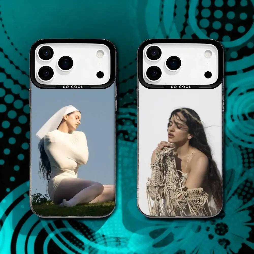 

Spanish R-Rosalia RUX For iPhone 17,16,15,14,13,12,X,8,Pro,Max,Plus,SE4,Air,Mini Anti-Slip Black IMD Matte Case