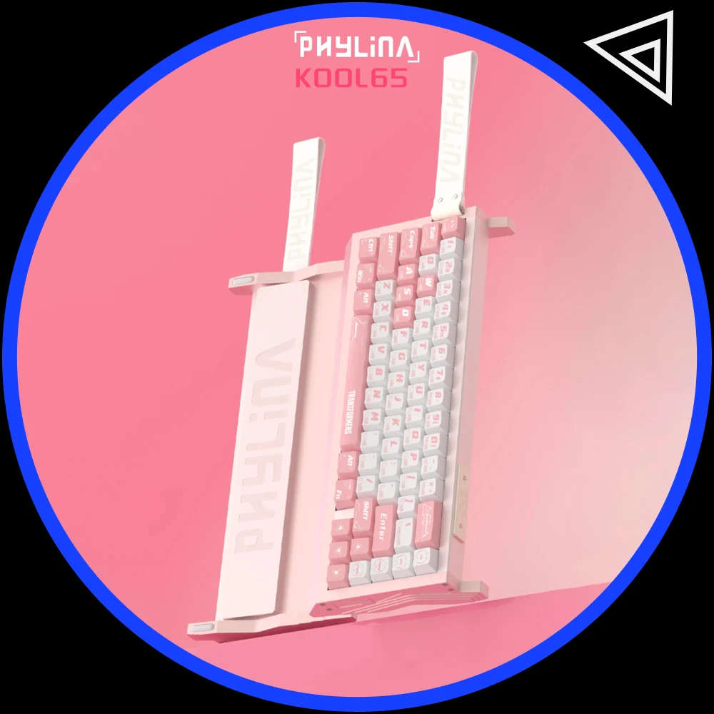 

PHYLINA KOOL65 HE Игровая клавиатура с ЧПУ, алюминиевый корпус, переключатель эффектов Холла RT 0,01 мм, динамический RGB SOCD DKS MT TGL, с возможностью горячей замены