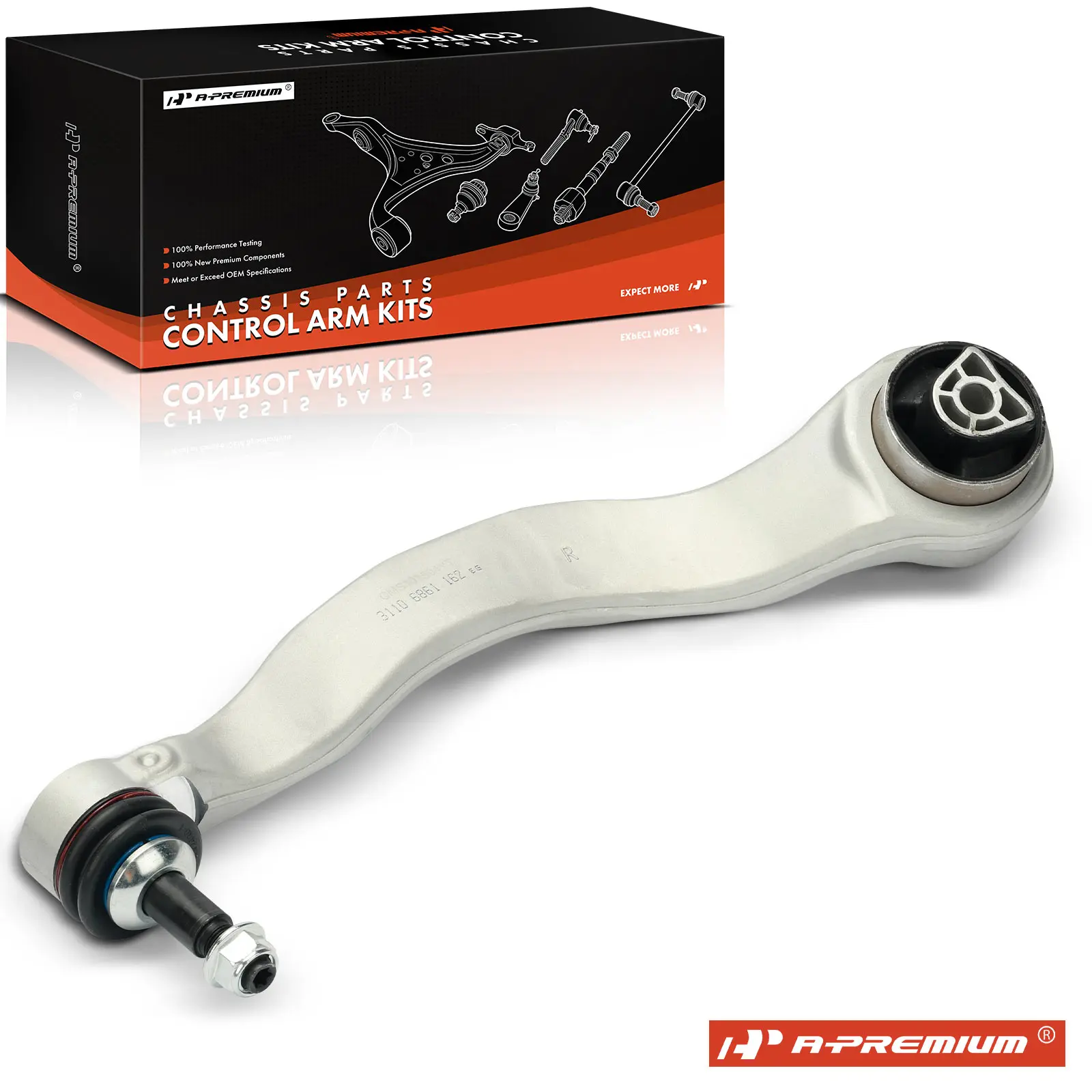 A-Premium Front Right Lower Forward Control Arm and Ball Joint Assembly for BMW 530i 540i 2017-2021