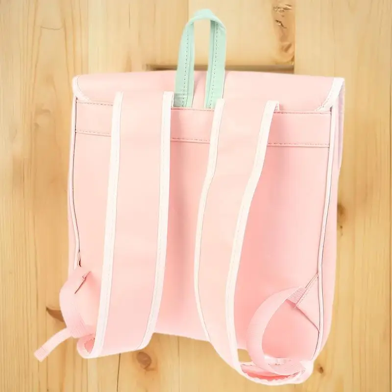 لطيف الكرتون الوردي سعة كبيرة على ظهره جميل تنوعا الفراولة حقيبة مدرسية عارضة التنقل على ظهره هدايا الطلاب